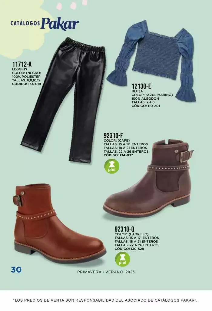 Catálogo de Pakar Coqueta 31 de enero al 31 de agosto 2025 - Pagina 30