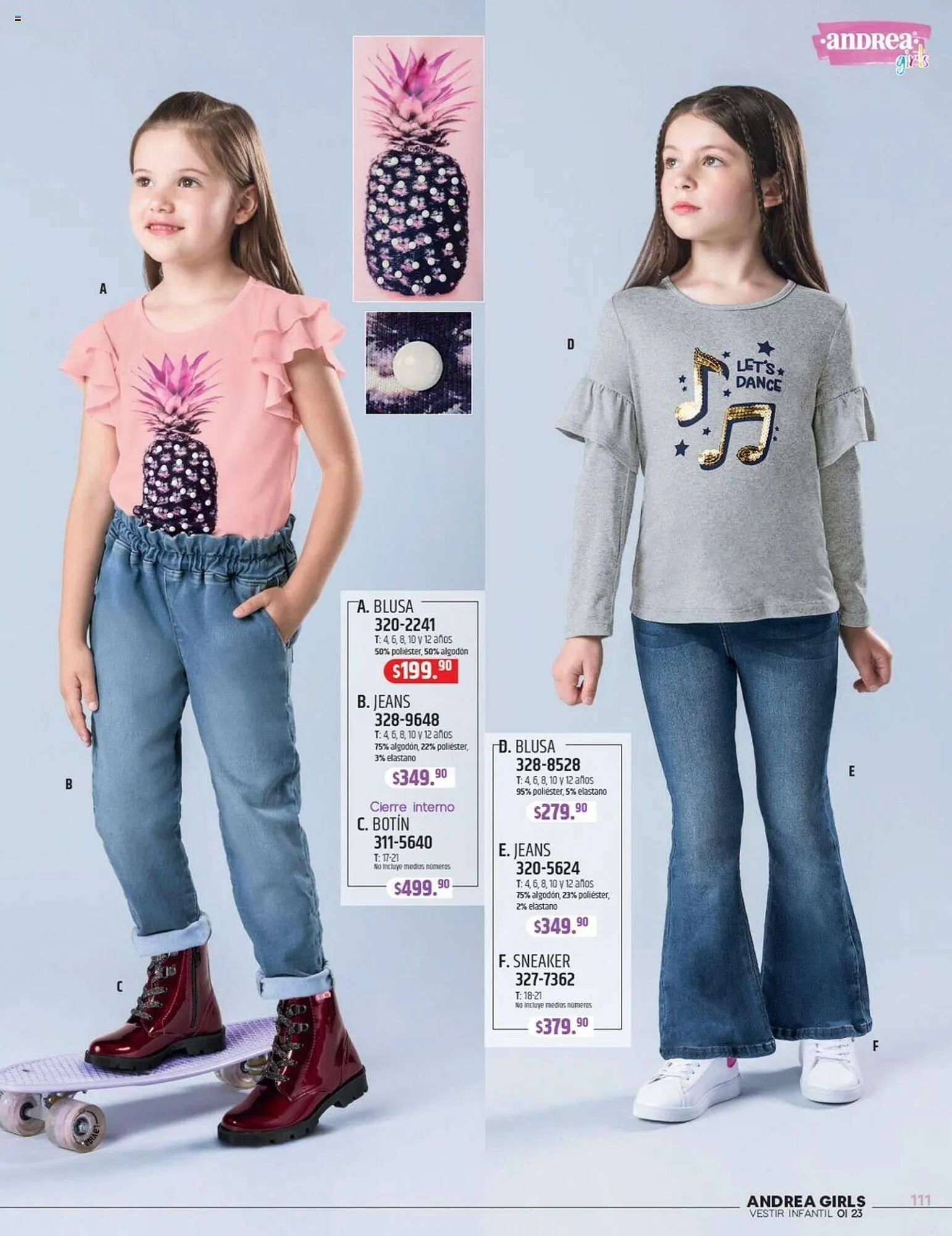 Catálogo de Catálogo Andrea 27 de agosto al 27 de enero 2024 - Pagina 111