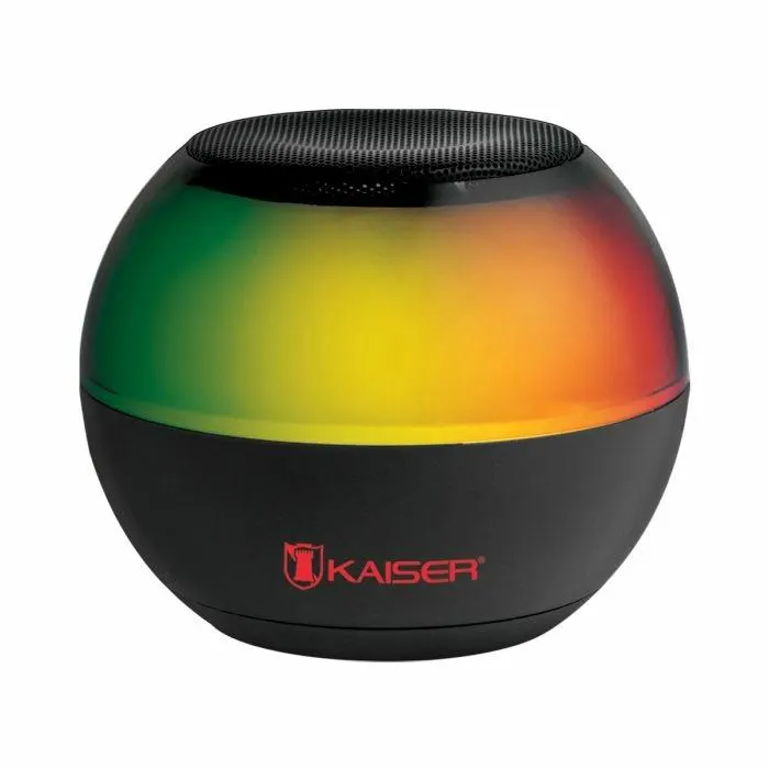 Bocina 2" recargable de 5 W RMS con efectos de iluminación