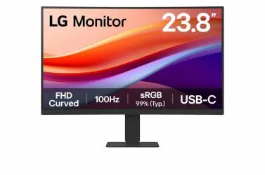 Monitor Curvo LG 24U421A-B LED 23.8", 1920x1080 Full HD, 100Hz, HDMI, Negro