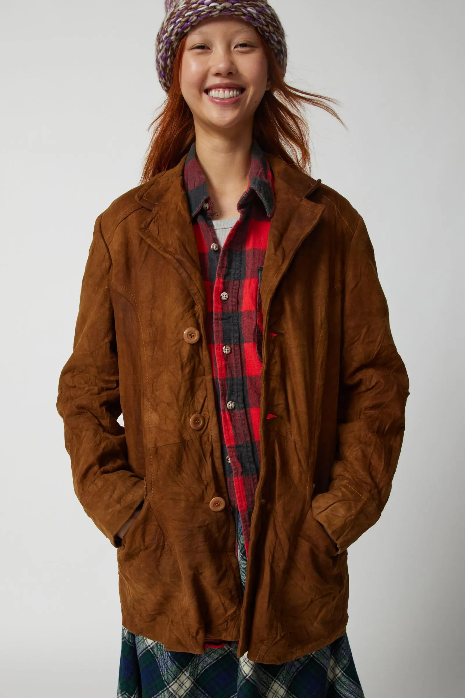 Urban Renewal Vintage Suede Jacket