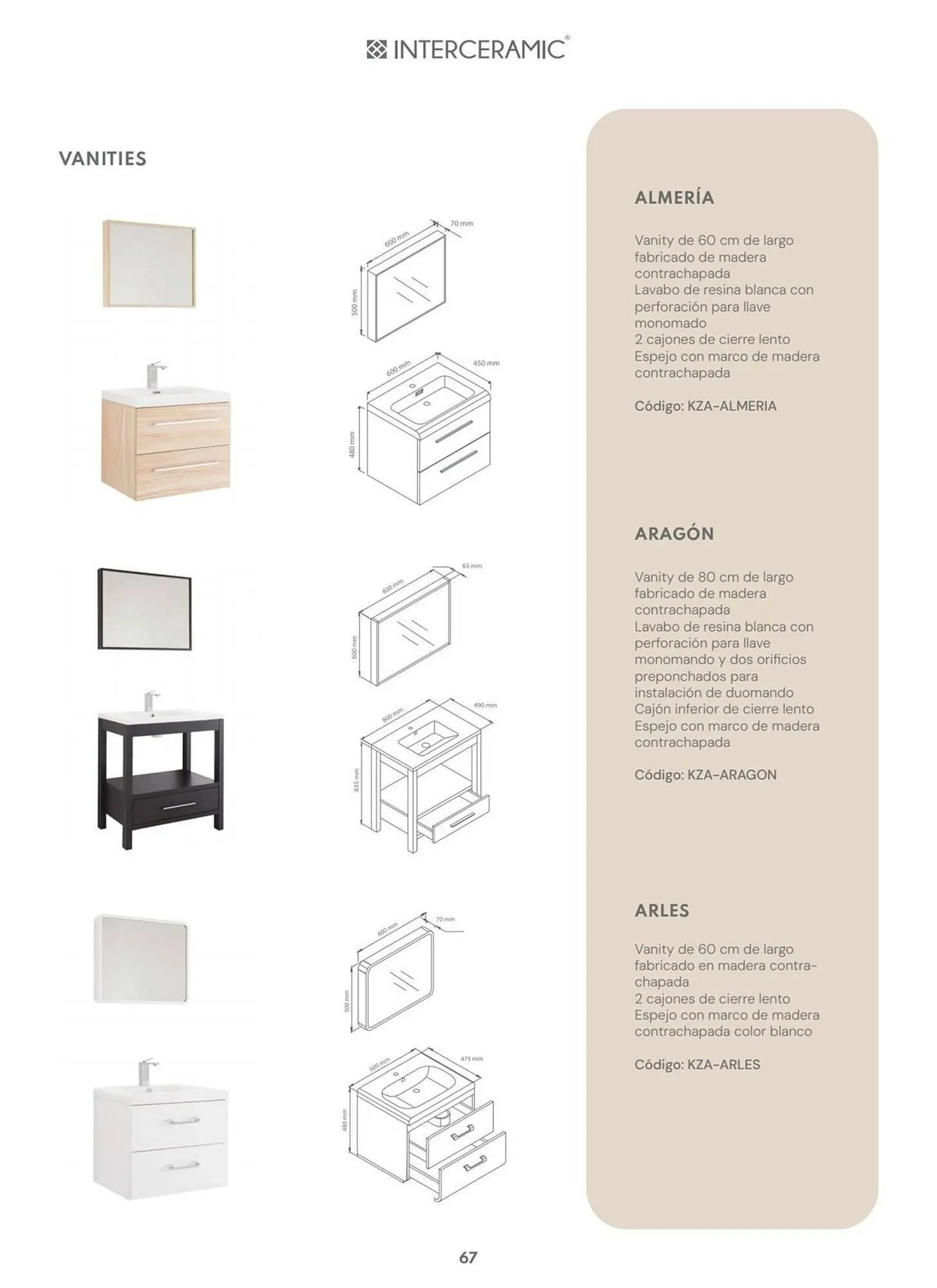 Catálogo de Catálogo Interceramic 9 de octubre al 1 de noviembre 2023 - Pagina 63