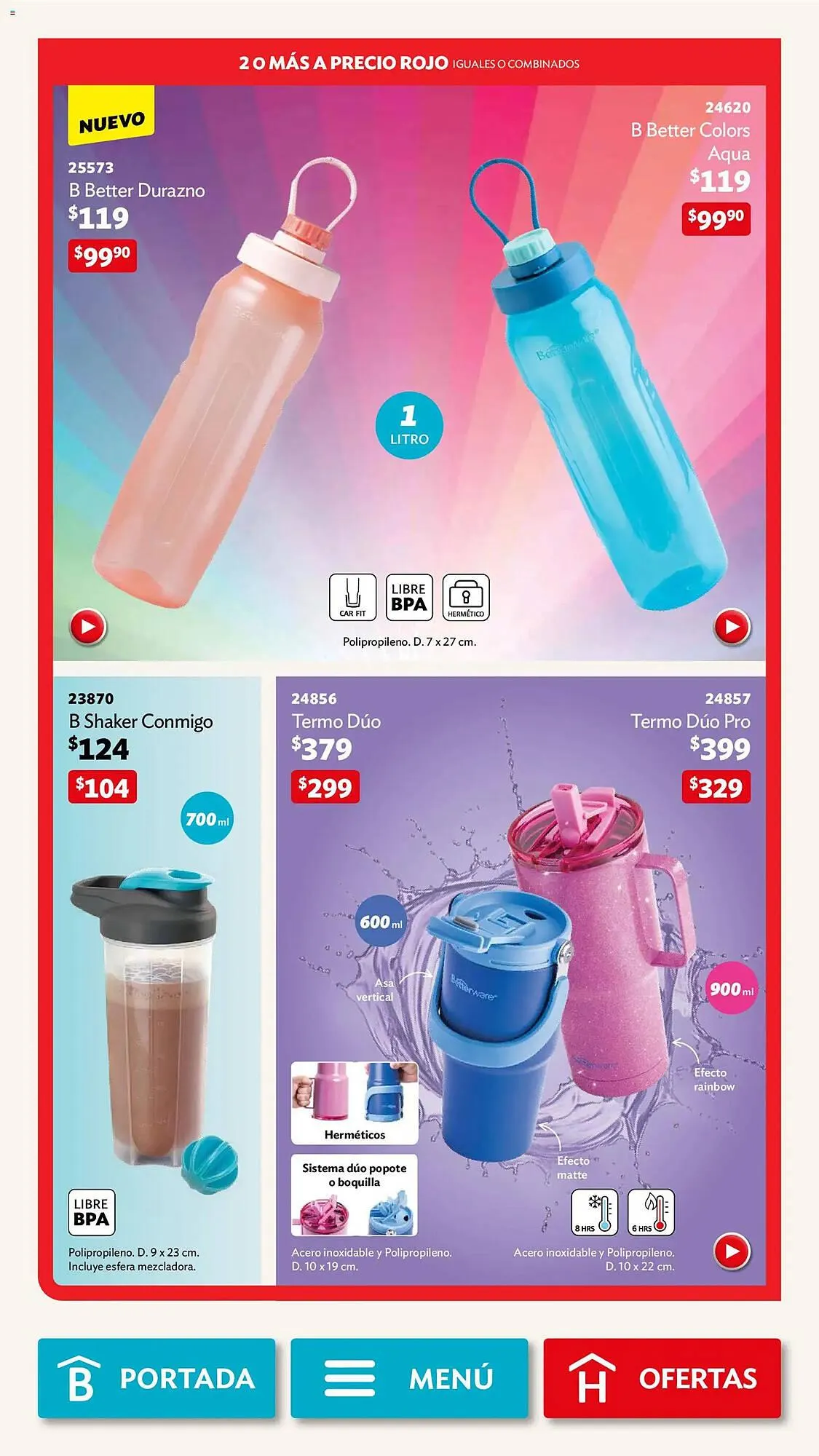 Catálogo de Catálogo BetterWare 3 de noviembre al 30 de noviembre 2025 - Pagina 118