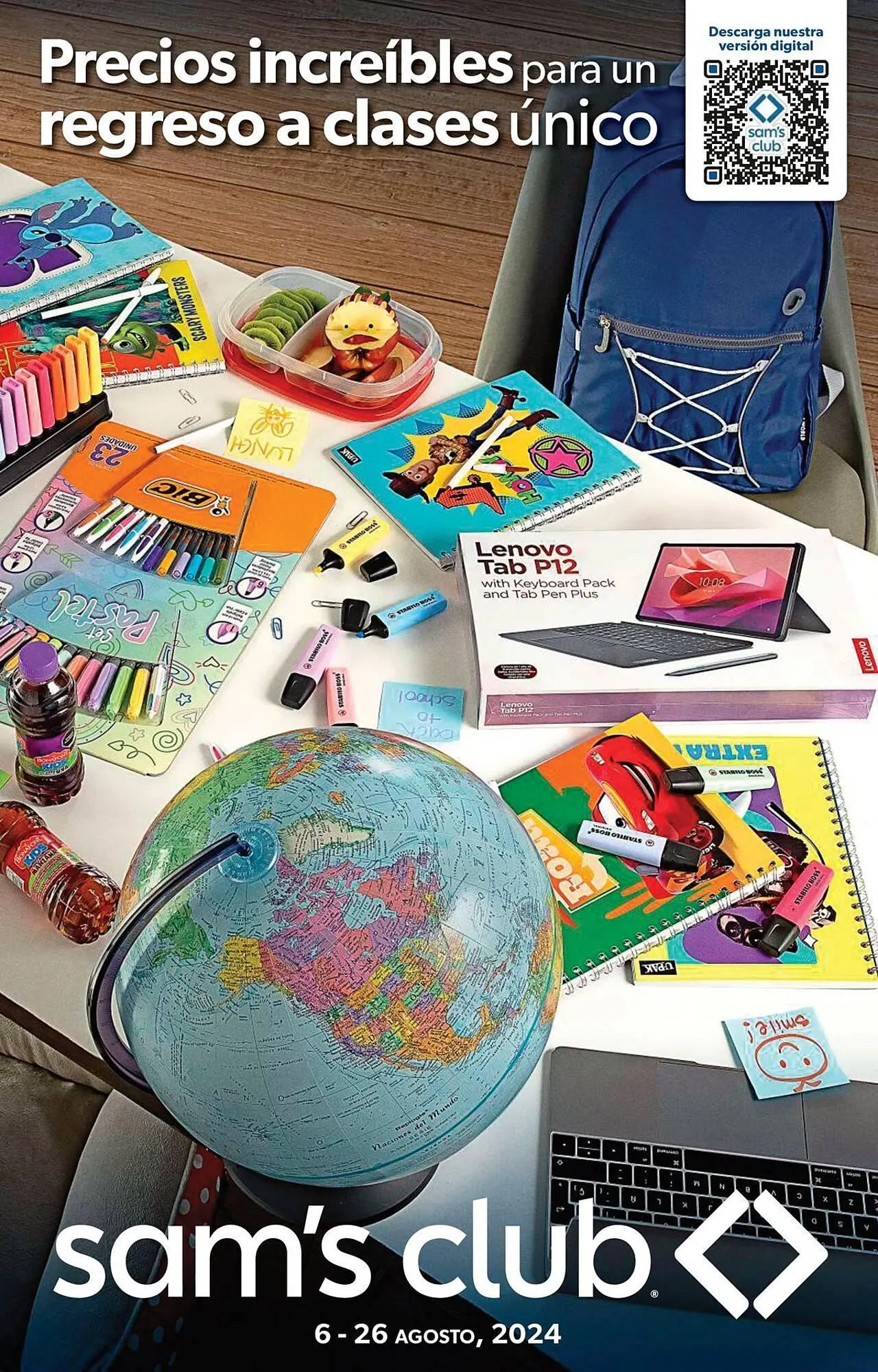 Catálogo de Catálogo Sam's Club 6 de agosto al 26 de agosto 2024 - Pagina 1