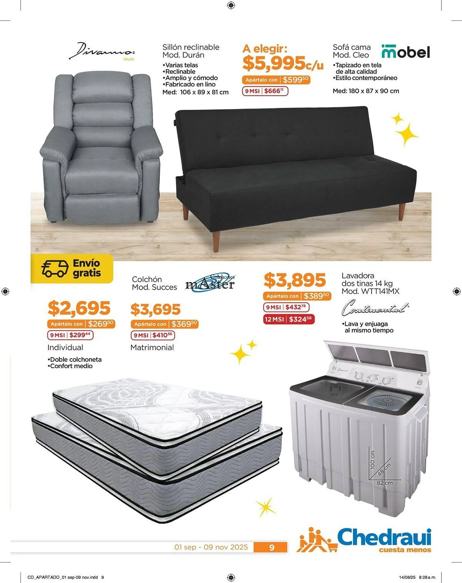 Catálogo de Folleto Chedraui 5 de noviembre al 9 de noviembre 2025 - Pagina 9