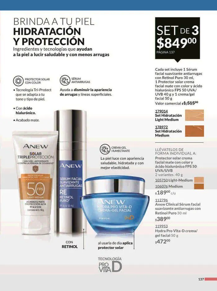Catálogo de Avon COSMÉTICOS C10 15 de mayo al 19 de junio 2024 - Pagina 137