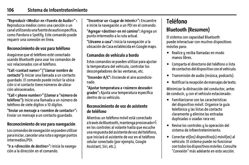 Catálogo de BrightDrop 400 Y BrightDrop 600 Manual del propietario 22 de enero al 31 de diciembre 2025 - Pagina 107