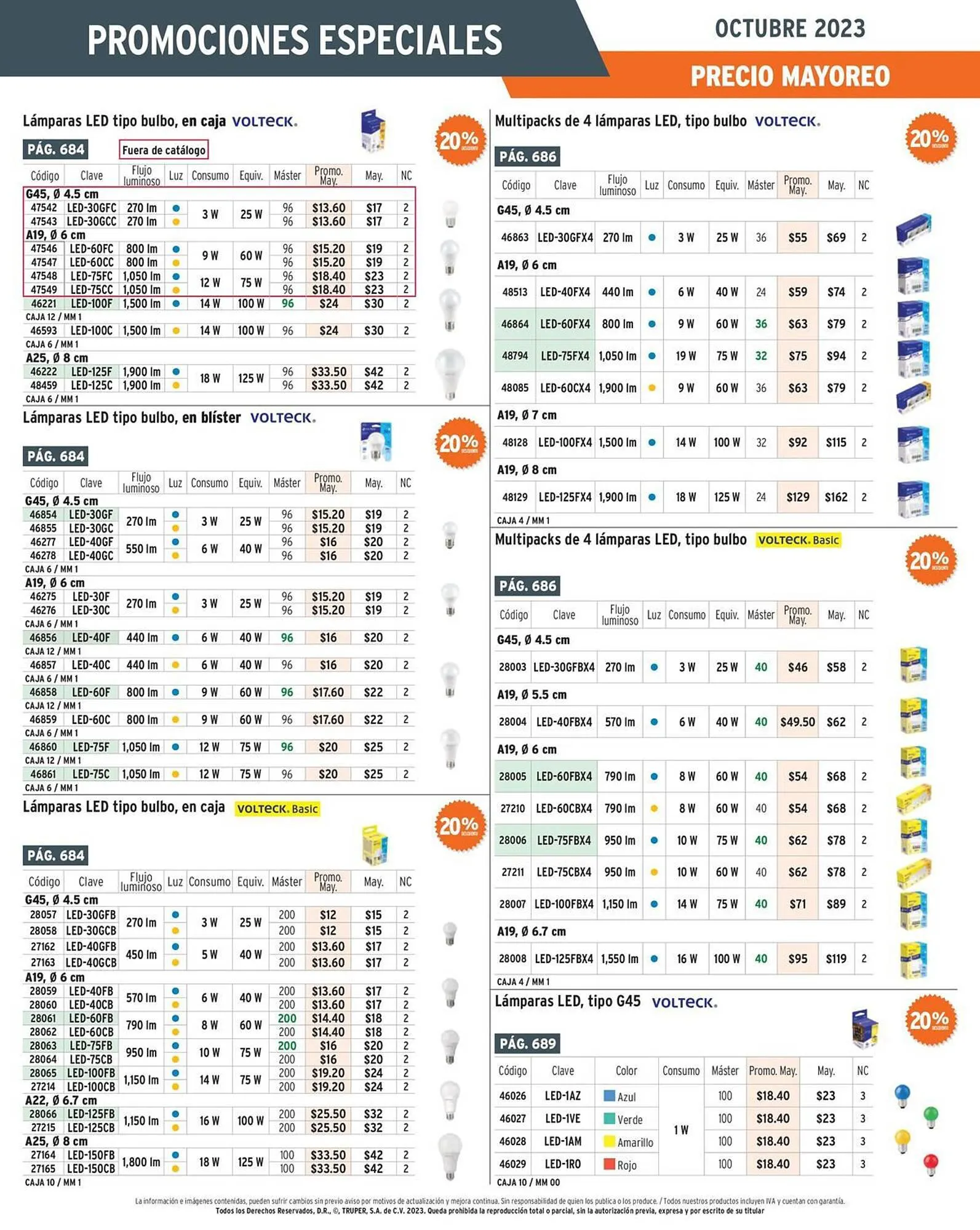 Catálogo de Catálogo Truper 16 de octubre al 31 de octubre 2023 - Pagina 9
