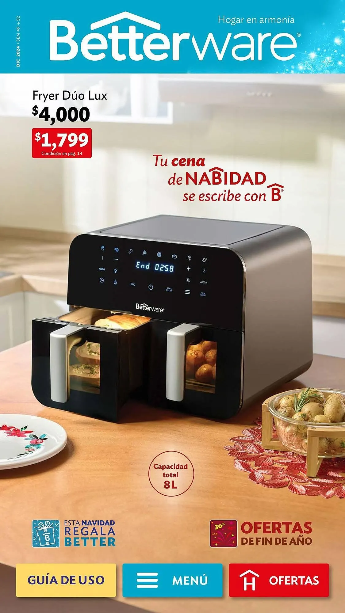 Catálogo de Catálogo BetterWare 2 de diciembre al 27 de diciembre 2024 - Pagina 1