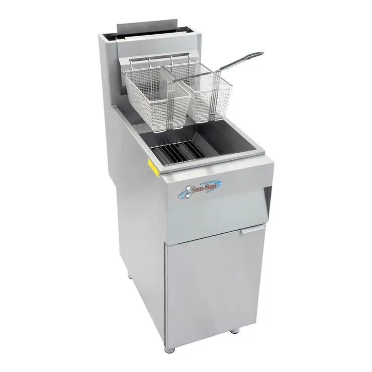 Freidor de inmersión San Son de 19-22Lts, acero inoxidable