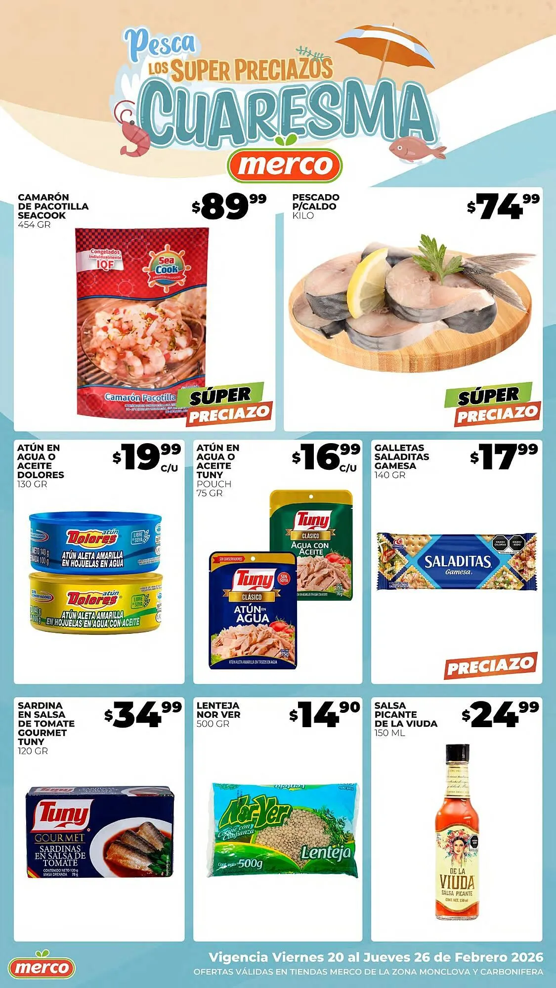 Catálogo de Folleto Merco 20 de febrero al 26 de febrero 2026 - Pagina 2