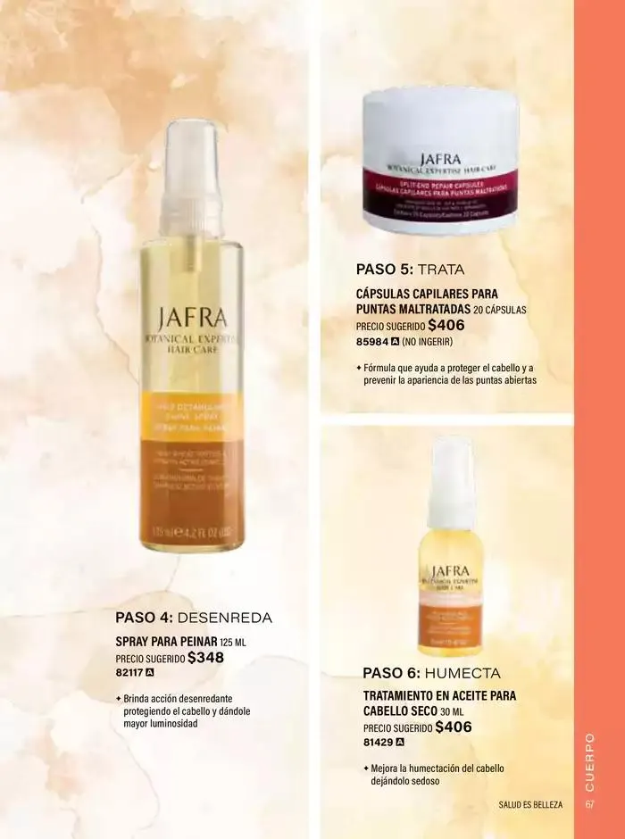 Catálogo de Ofertas Jafra 2 de mayo al 31 de mayo 2025 - Pagina 67
