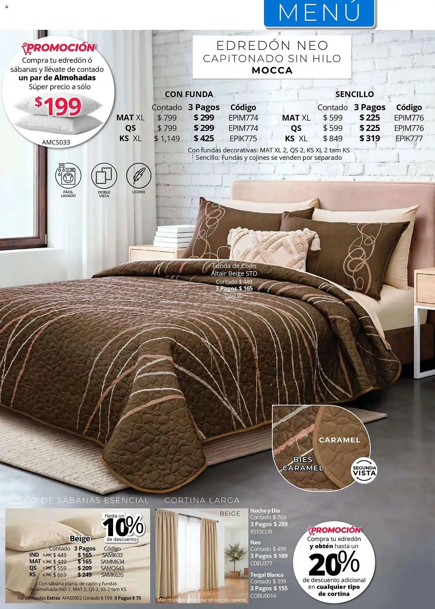 Catálogo de Catálogo Colchas Concord 1 de mayo al 1 de agosto 2026 - Pagina 75