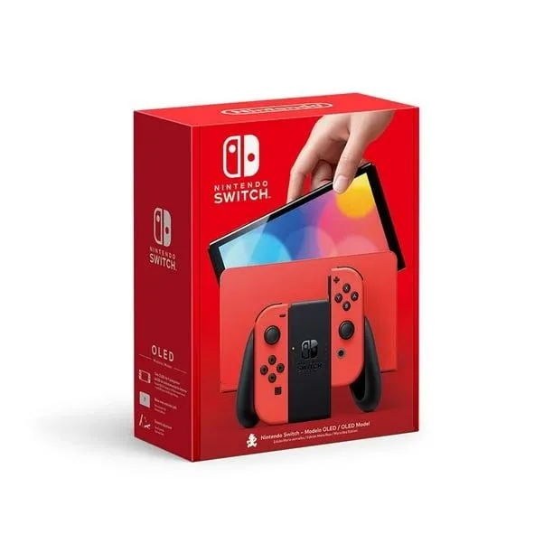 Consola Nintendo Switch OLED Edición Mario Red 64 GB