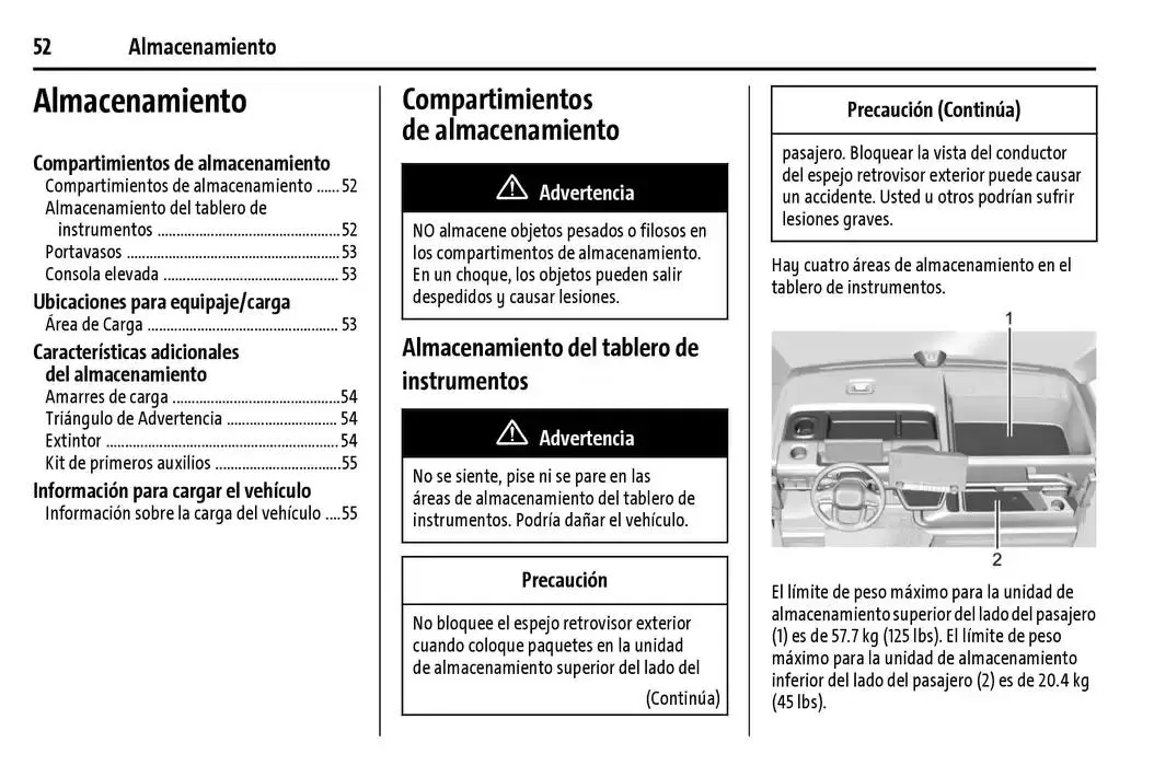Catálogo de BrightDrop 400 Y BrightDrop 600 Manual del propietario 22 de enero al 31 de diciembre 2025 - Pagina 53