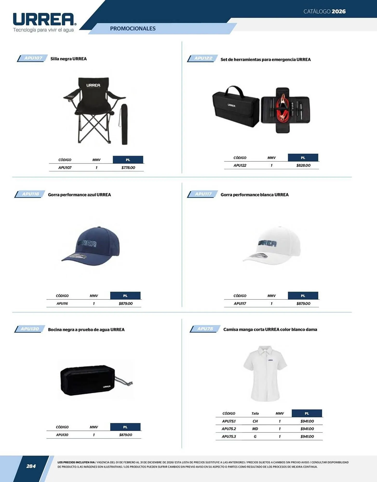 Catálogo de Catálogo Urrea 24 de abril al 31 de diciembre 2026 - Pagina 286