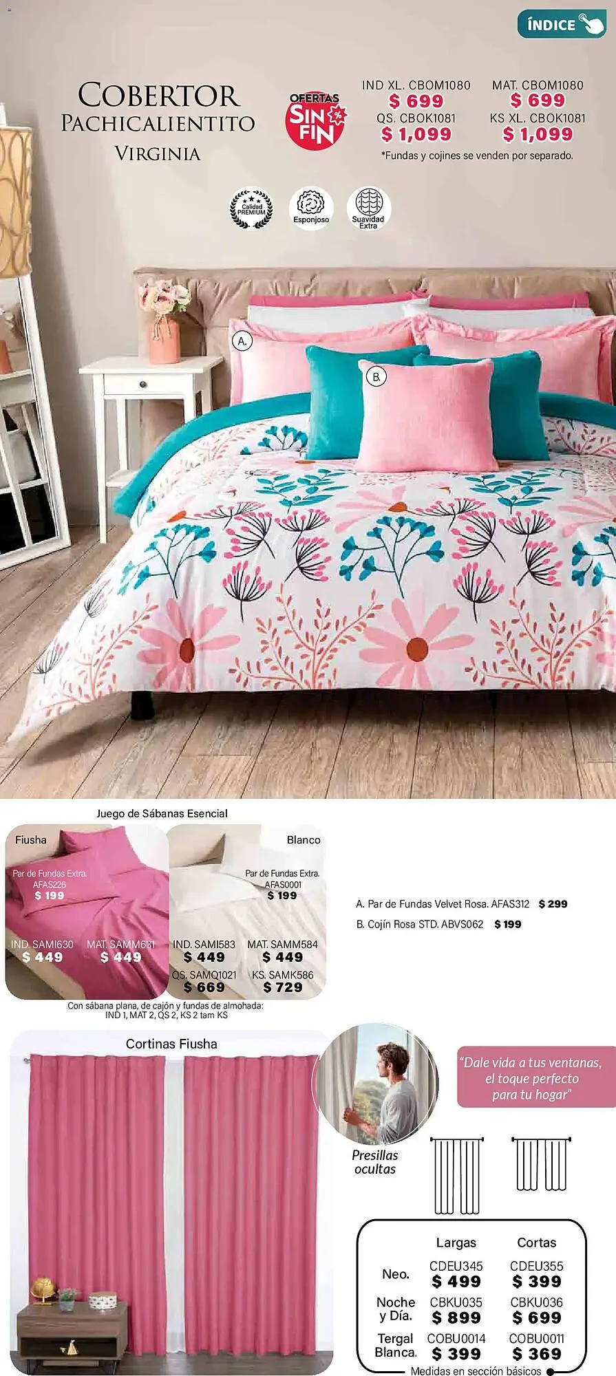 Catálogo de Catálogo Colchas Concord 1 de noviembre al 1 de febrero 2026 - Pagina 298