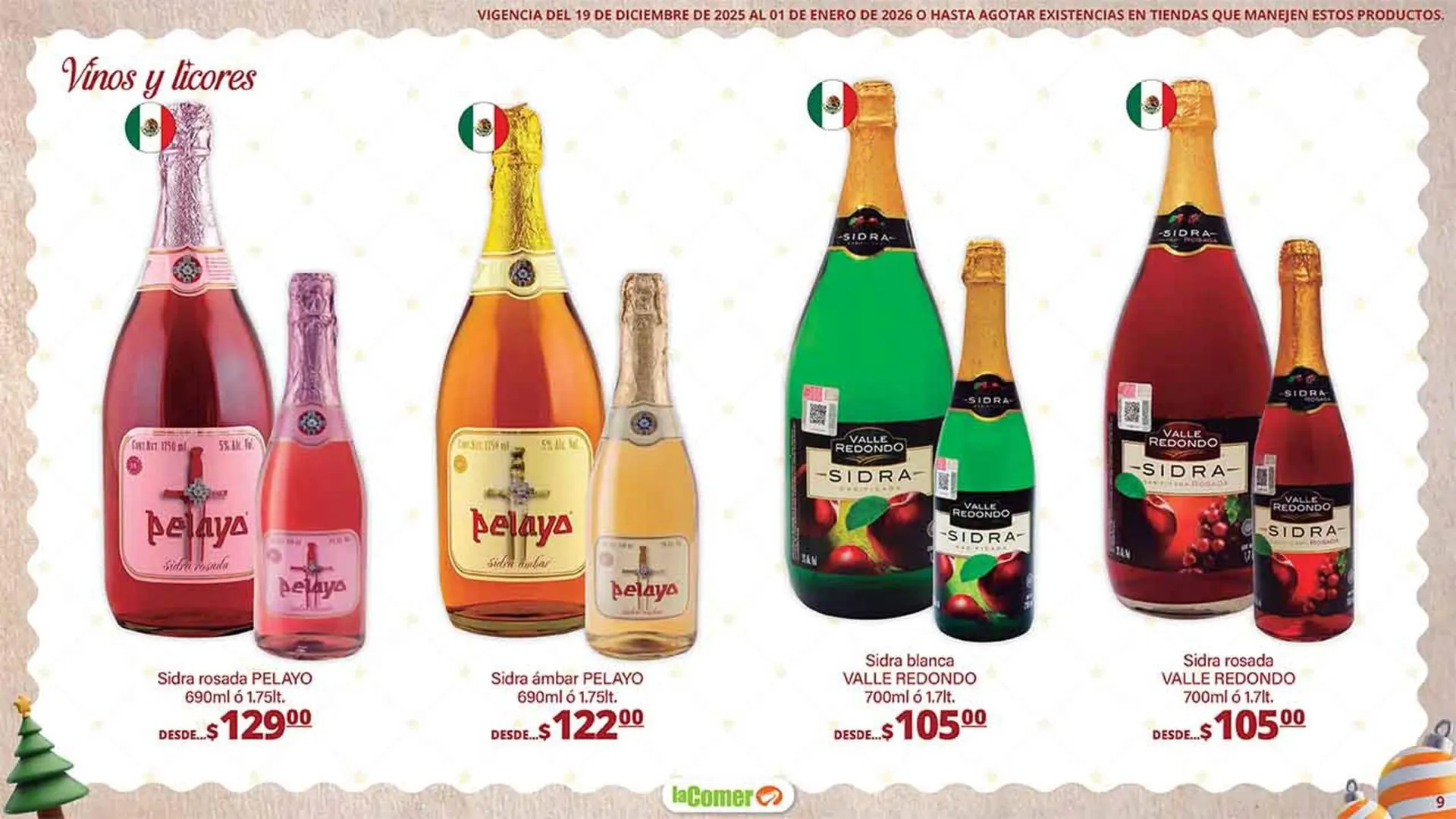 Catálogo de Folleto La Comer 19 de diciembre al 1 de enero 2026 - Pagina 9