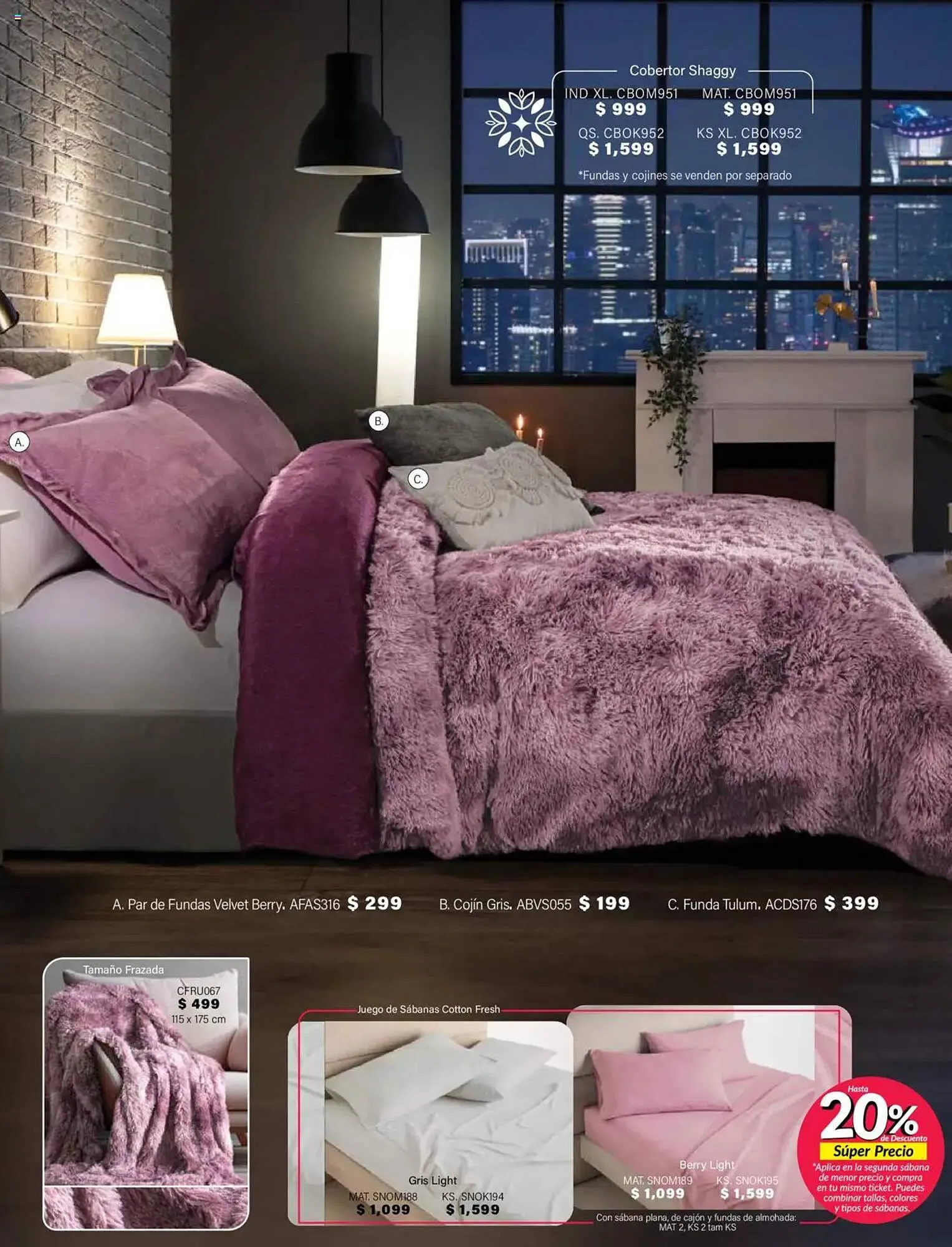 Catálogo de Catálogo Colchas Concord 1 de agosto al 1 de noviembre 2025 - Pagina 824