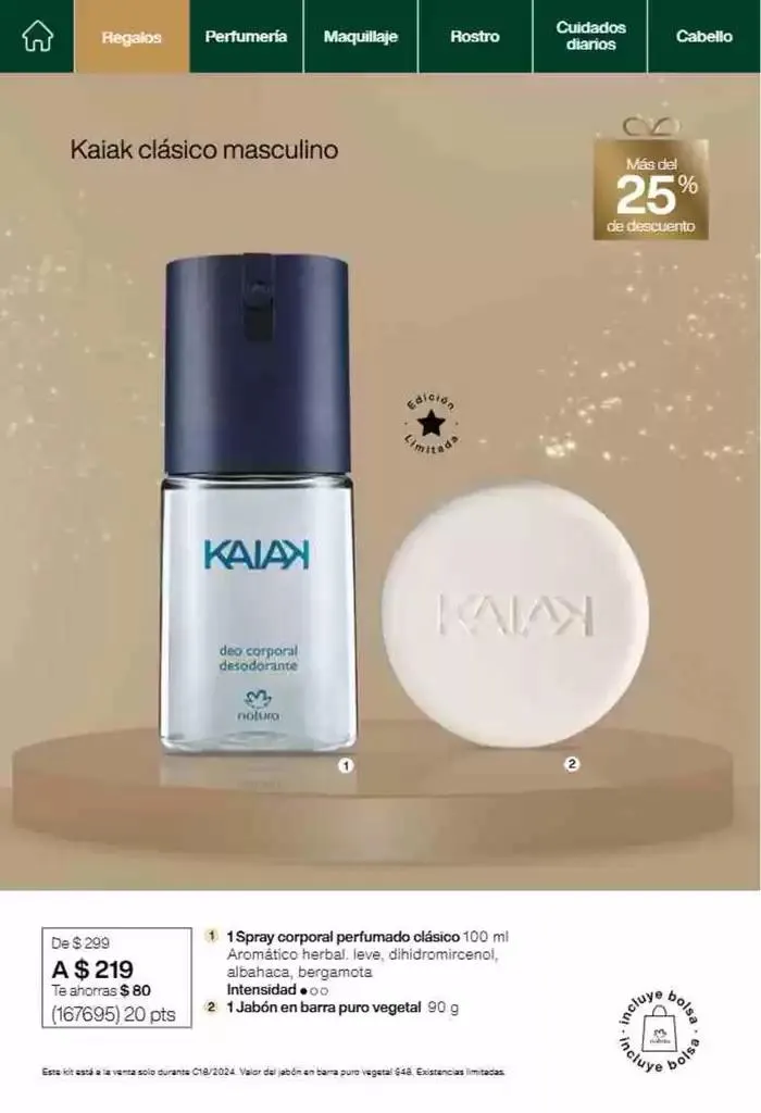 Catálogo de Revista Natura Ciclo 18 2024 8 de noviembre al 8 de diciembre 2024 - Pagina 21