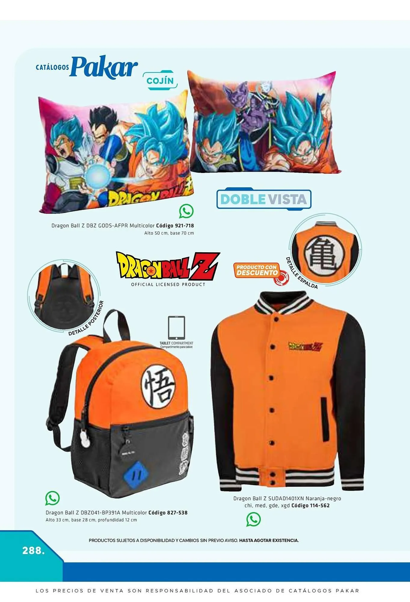 Catálogo de Catálogo SC Pakar 29 de abril al 29 de abril 2025 - Pagina 288