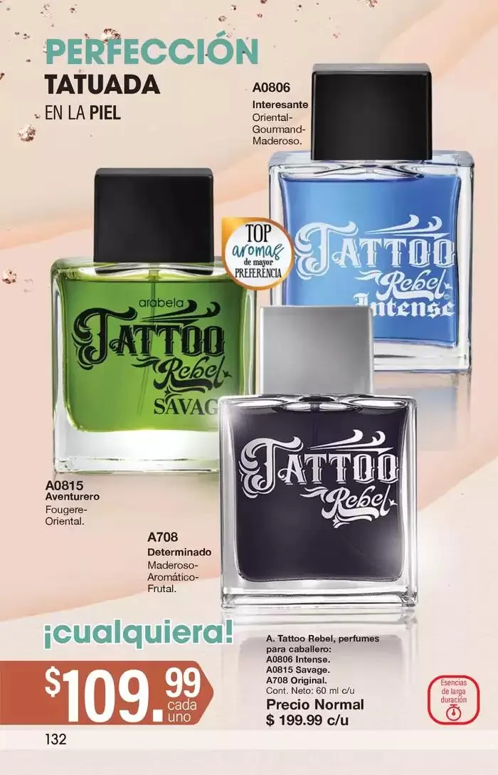 Catálogo de Arabela Campaña 11 2 de mayo al 15 de mayo 2025 - Pagina 132