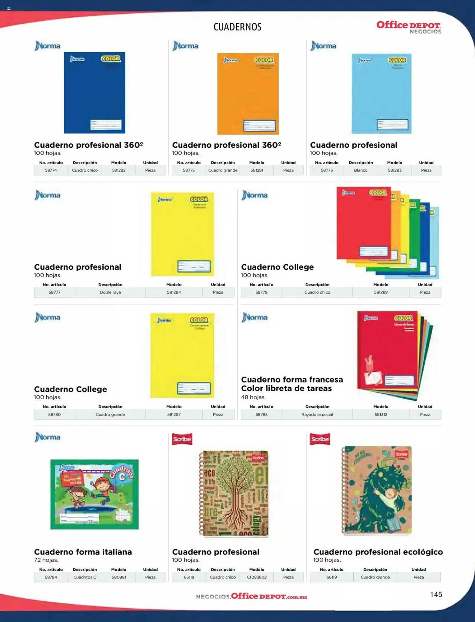 Catálogo de Catálogo Office Depot 9 de enero al 31 de diciembre 2025 - Pagina 147