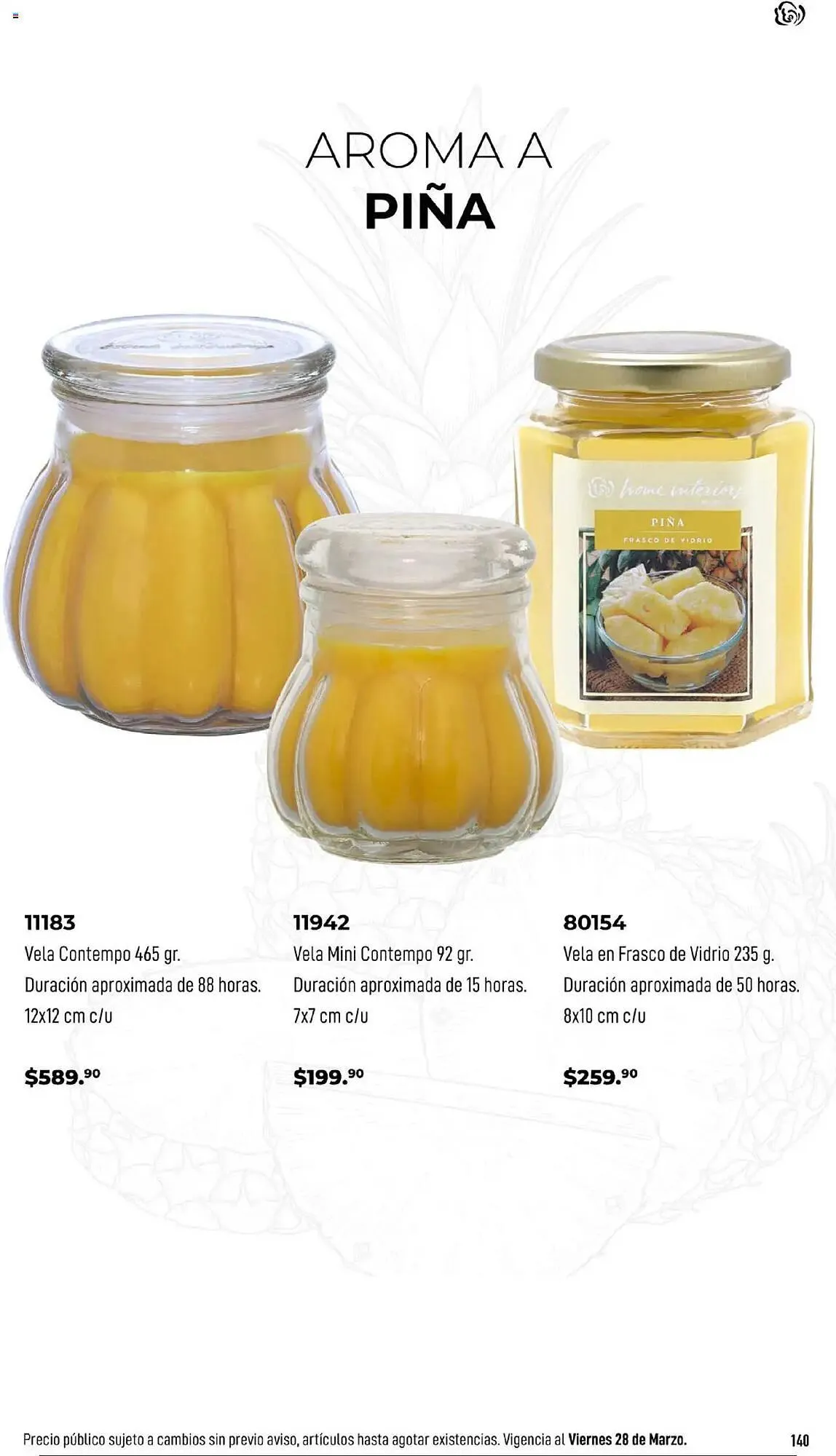 Catálogo de Catálogo Home Interiors 17 de febrero al 28 de marzo 2025 - Pagina 140