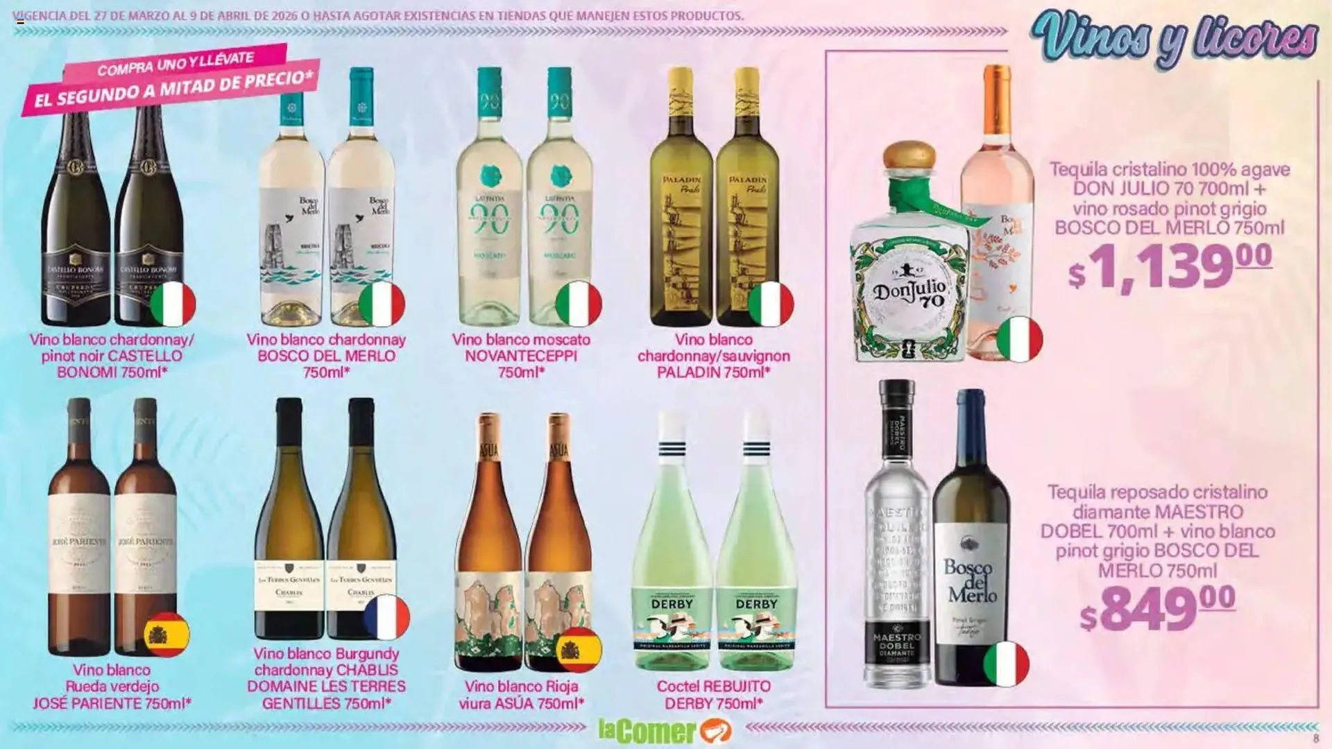 Catálogo de Folleto La Comer 27 de marzo al 10 de abril 2026 - Pagina 8
