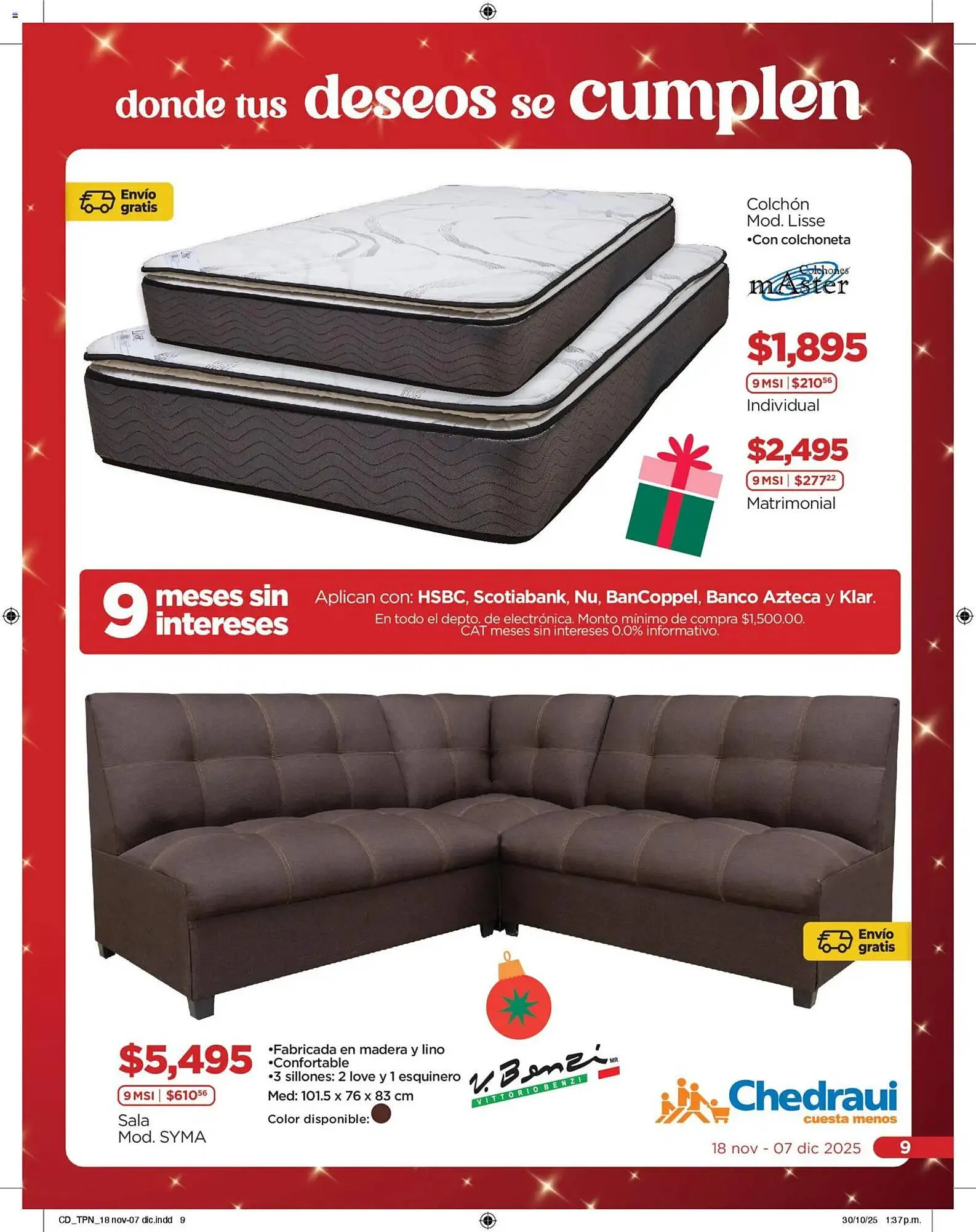 Catálogo de Folleto Chedraui 18 de noviembre al 8 de diciembre 2025 - Pagina 9