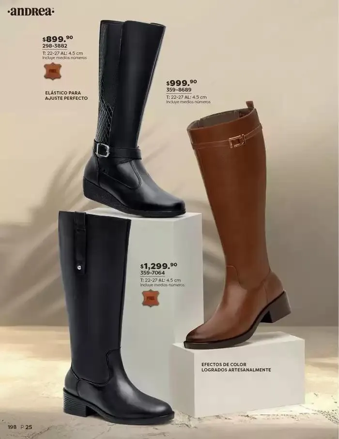 Catálogo de ANDREA | CALZADO DAMA 26 de enero al 24 de mayo 2025 - Pagina 198