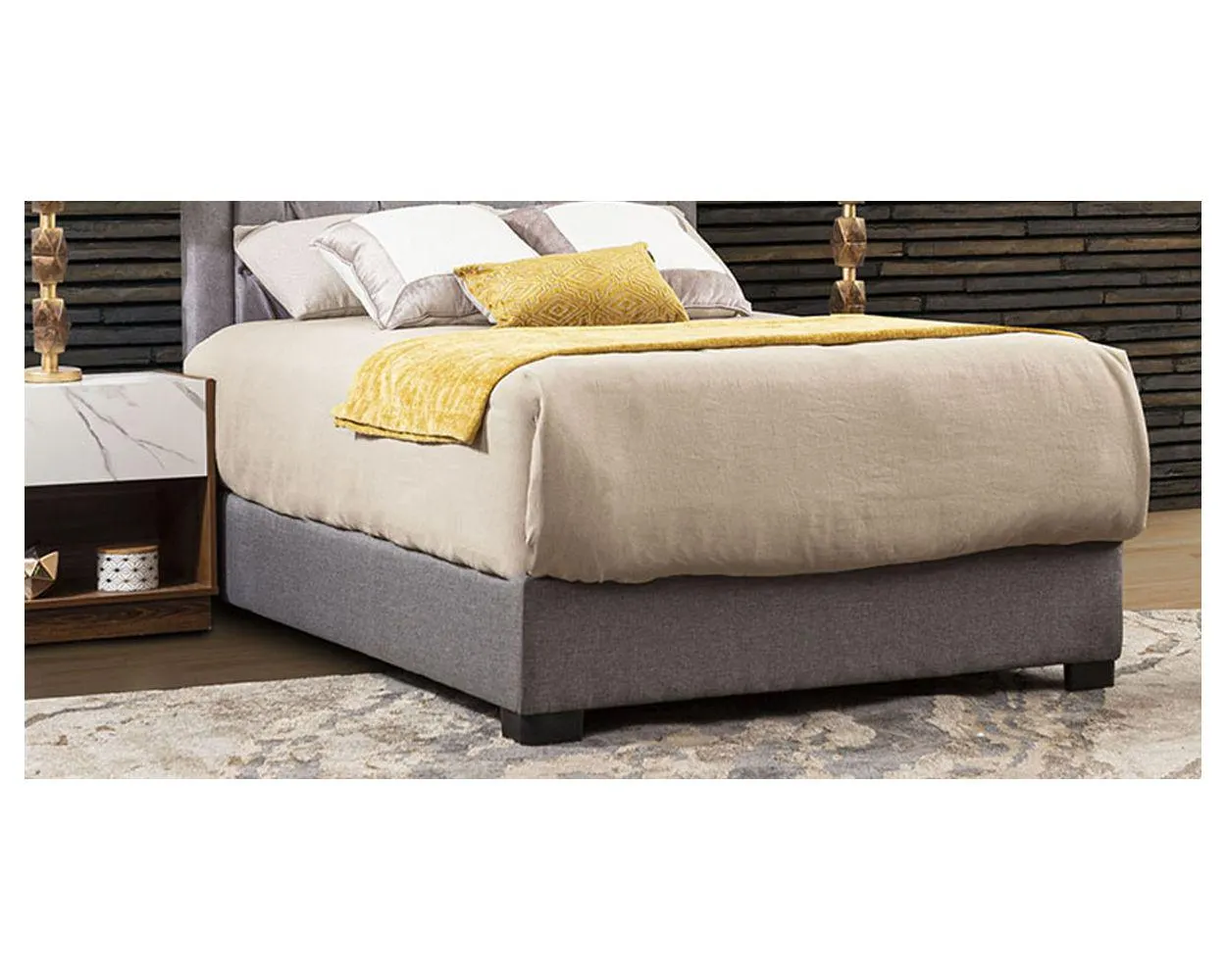 Base De Cama Matrimonial Gianna Louis Plata