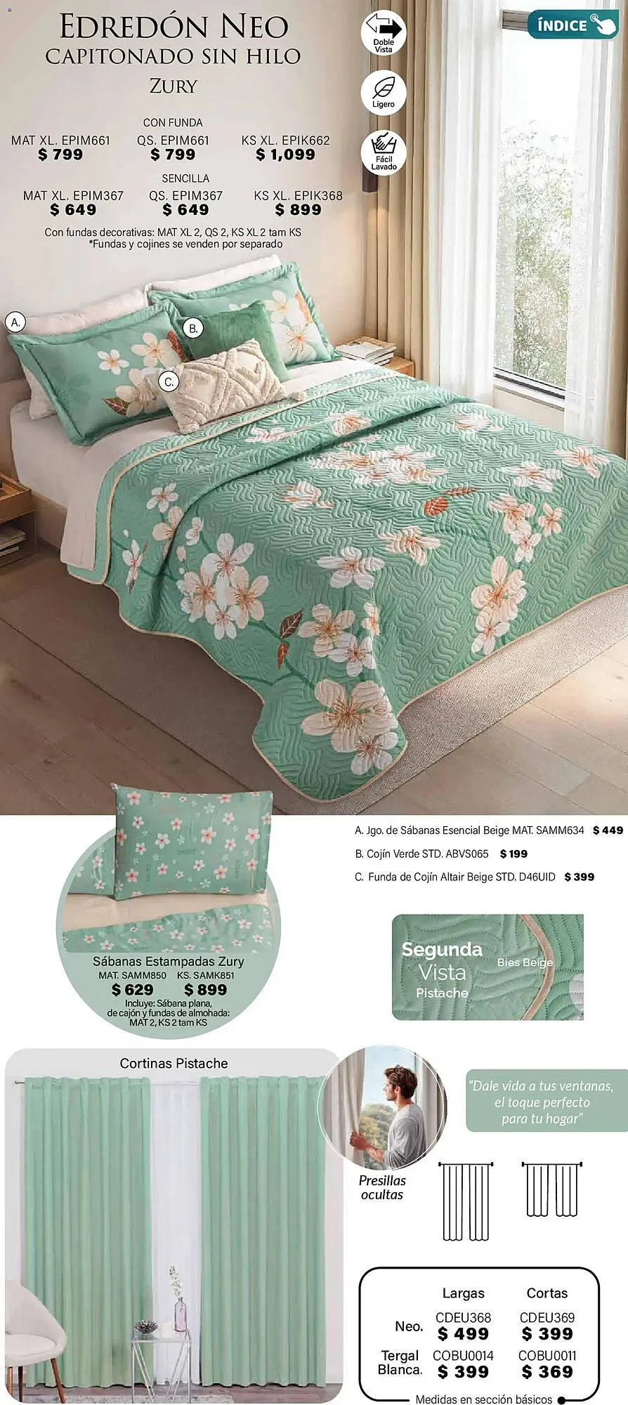 Catálogo de Catálogo Colchas Concord 1 de noviembre al 1 de febrero 2026 - Pagina 46
