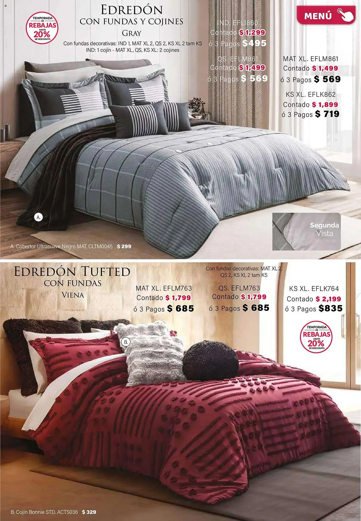 Catálogo de Catálogo Colchas Concord 1 de febrero al 2 de mayo 2026 - Pagina 16
