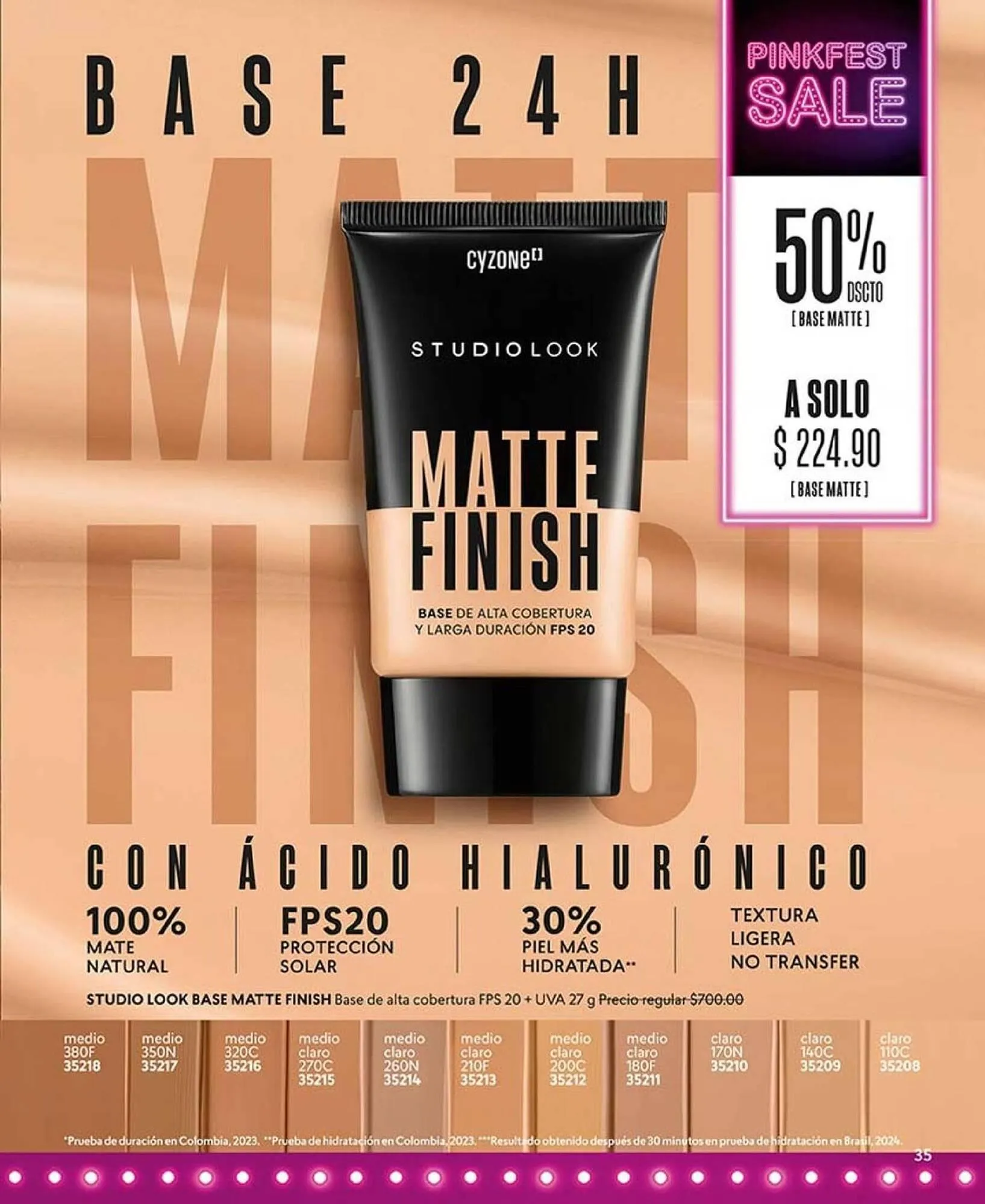 Catálogo de Catálogo Cyzone 1 de agosto al 31 de agosto 2025 - Pagina 35