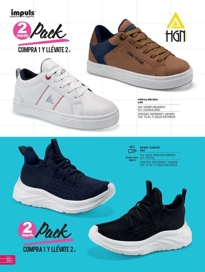 Catálogo de IMPULS Niño Verano-Otoño 5 de julio al 15 de noviembre 2024 - Pagina 98