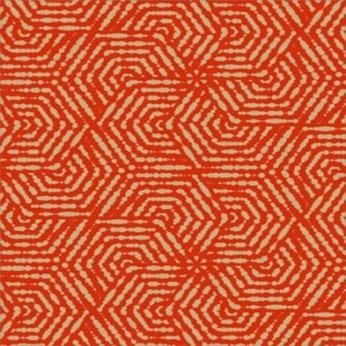 Loneta Portuguesa Flor Naranja Shedron