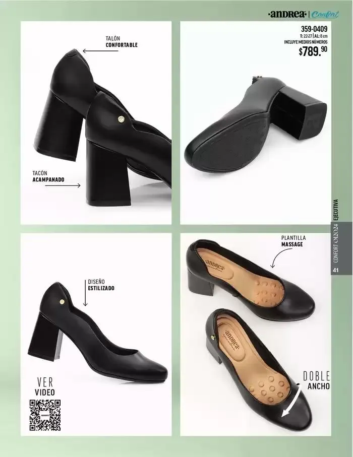 Catálogo de ANDREA - CALZADO CONFORT 26 de agosto al 25 de enero 2025 - Pagina 37
