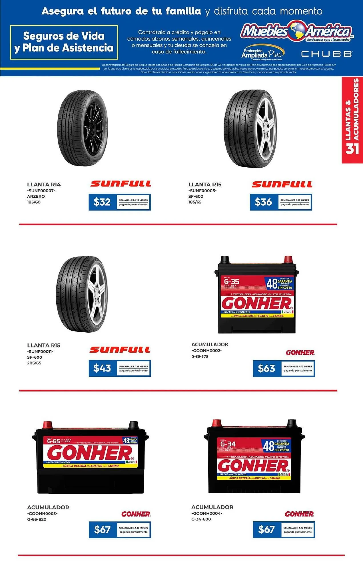 Catálogo de Catálogo Muebles América 21 de julio al 15 de agosto 2025 - Pagina 31