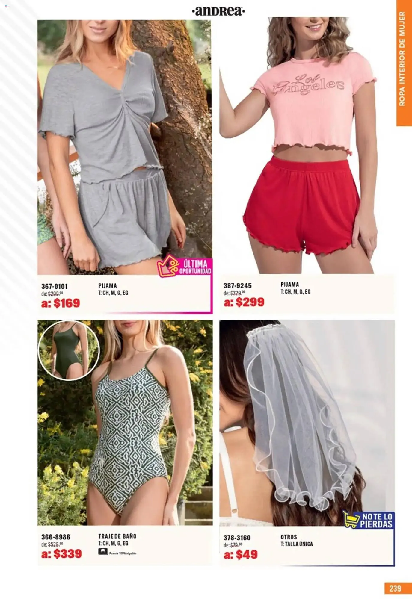 Catálogo de Catálogo Andrea 5 de abril al 2 de mayo 2026 - Pagina 239