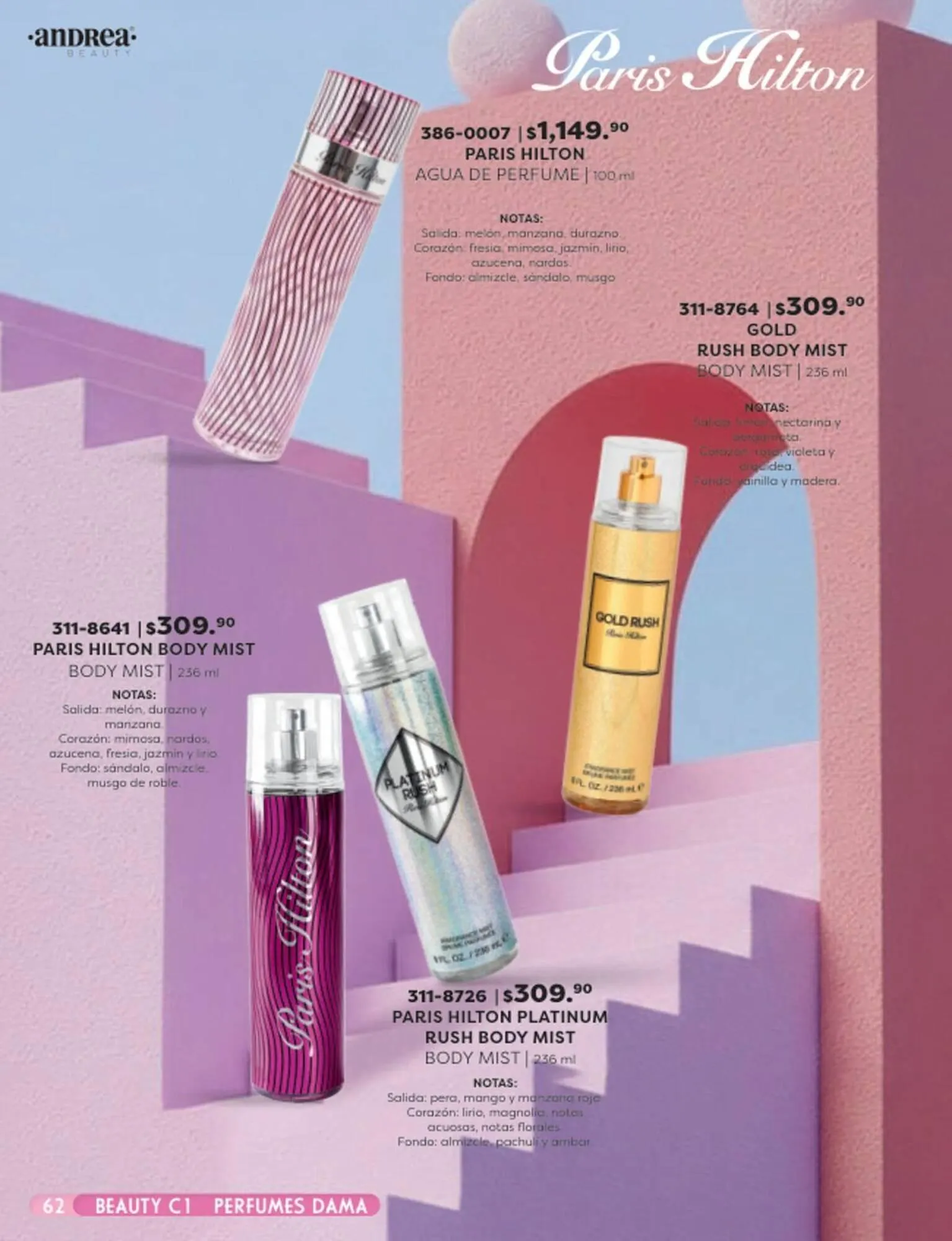 Catálogo de Catálogo Andrea 30 de enero al 30 de abril 2026 - Pagina 62