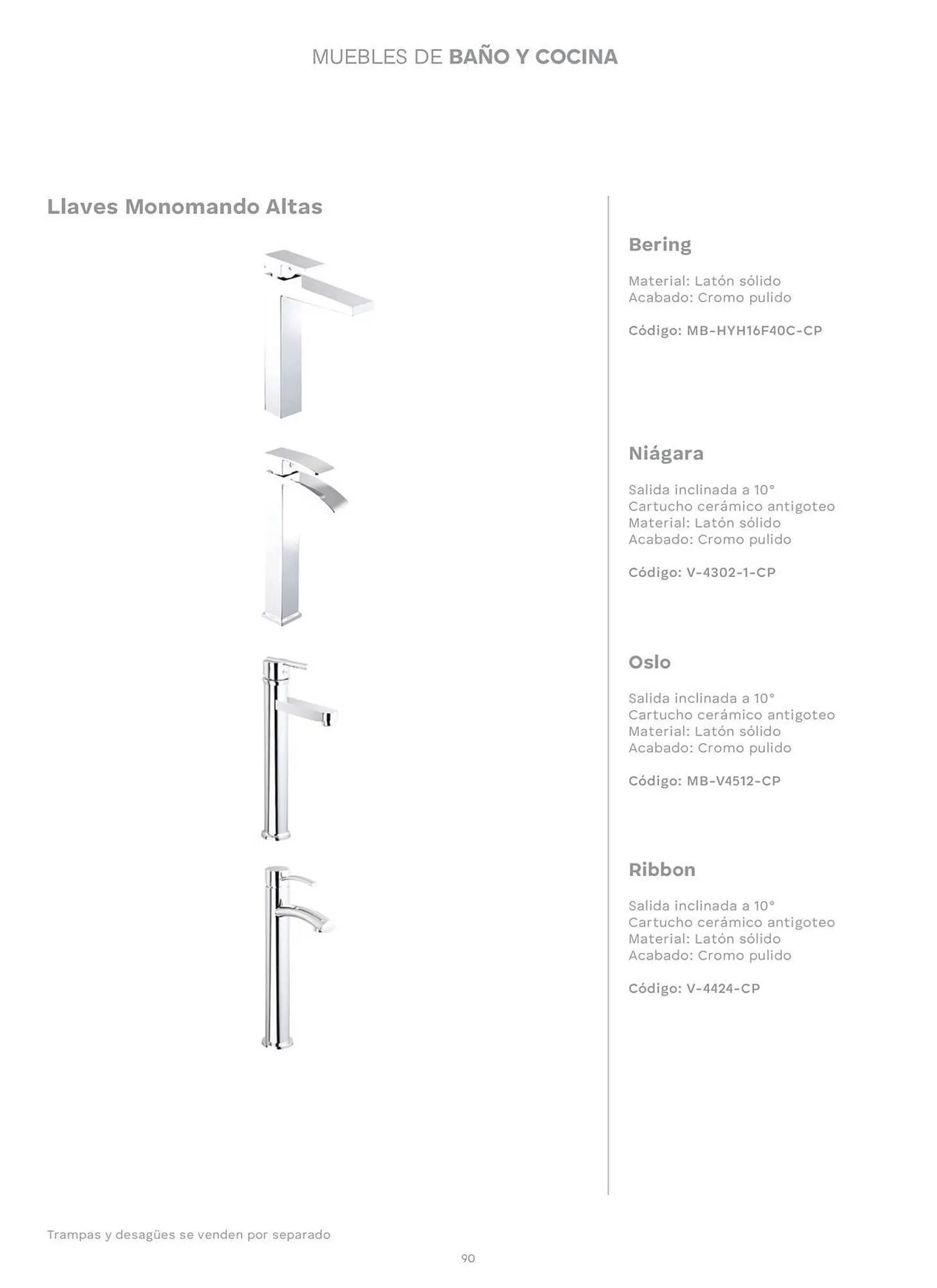 Catálogo de Catálogo Interceramic 3 de octubre al 3 de octubre 2026 - Pagina 90