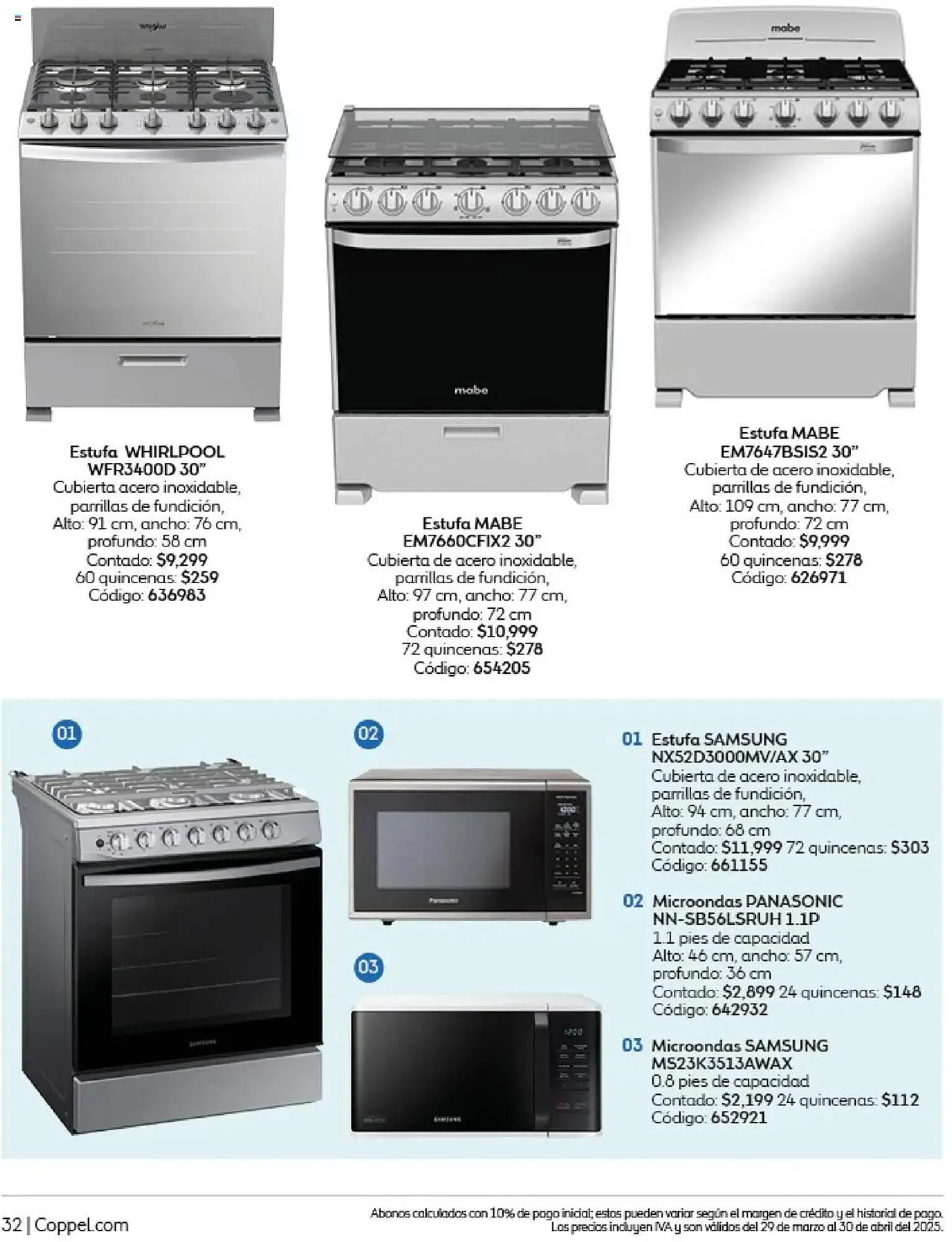 Catálogo de Catálogo Coppel 1 de abril al 30 de abril 2025 - Pagina 32