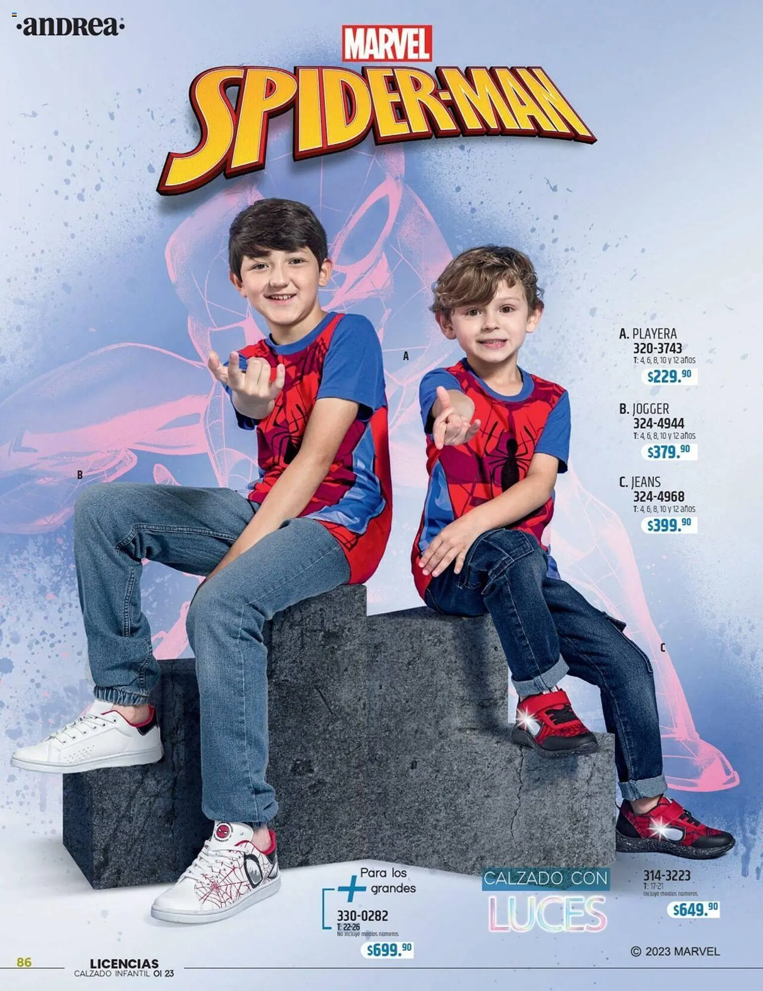 Catálogo de Catálogo Andrea 27 de agosto al 27 de enero 2024 - Pagina 86