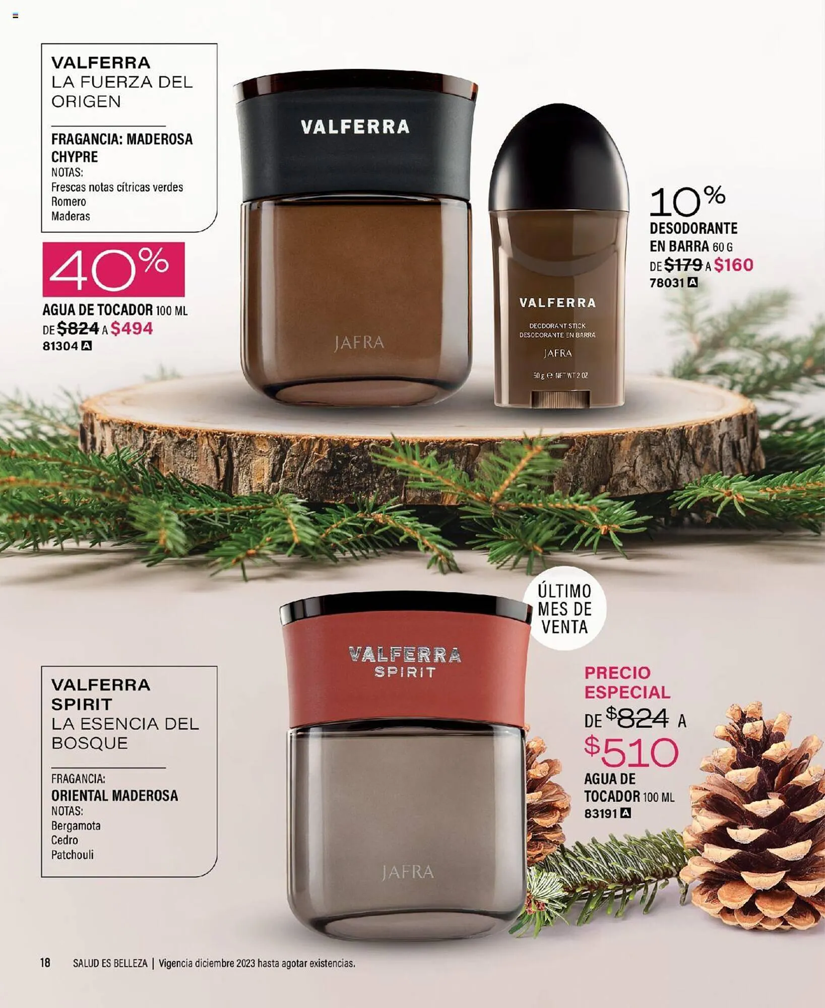 Catálogo de Catálogo Jafra 1 de diciembre al 31 de diciembre 2023 - Pagina 18