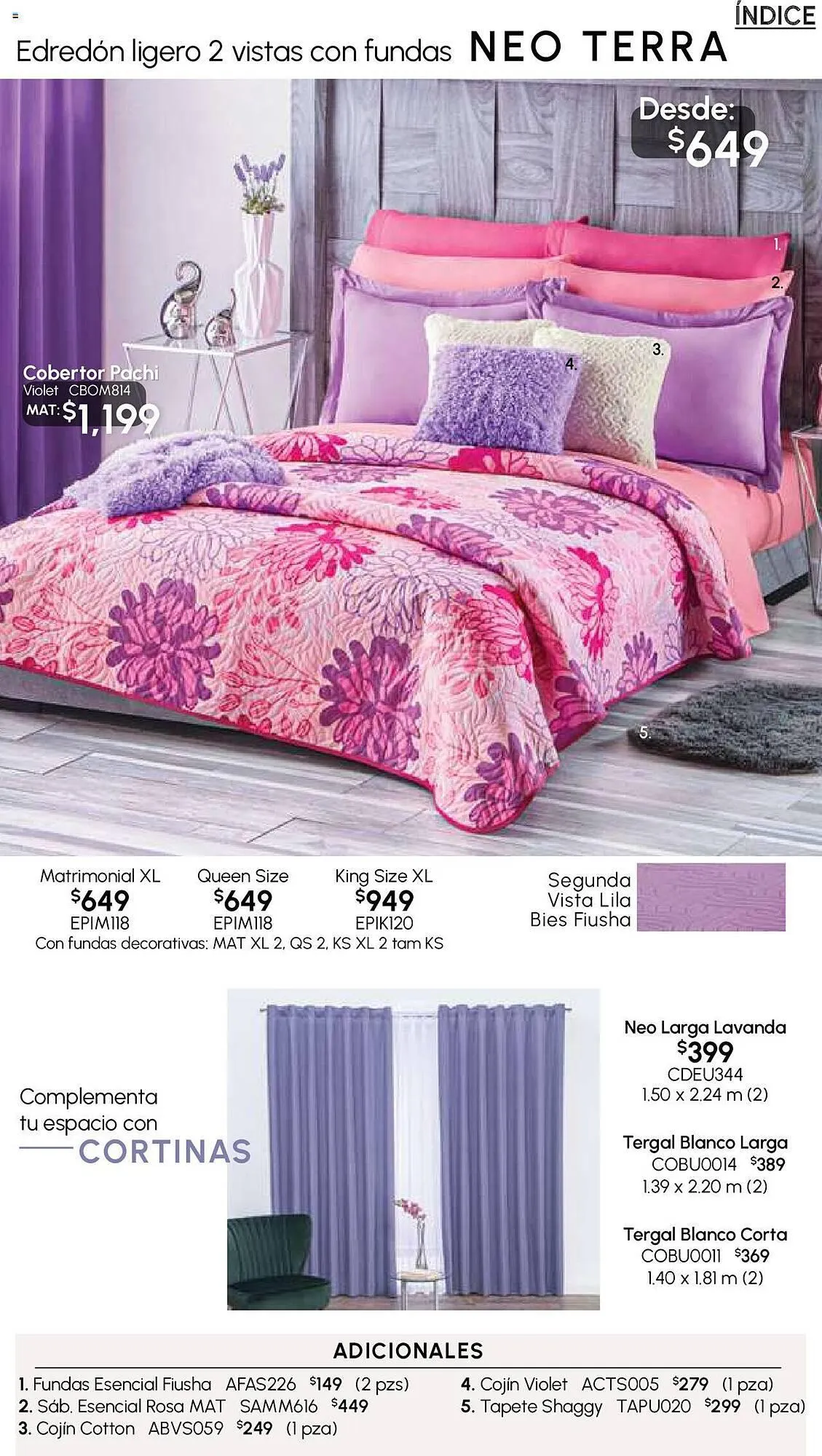 Catálogo de Catálogo Colchas Concord 13 de julio al 20 de julio 2023 - Pagina 25