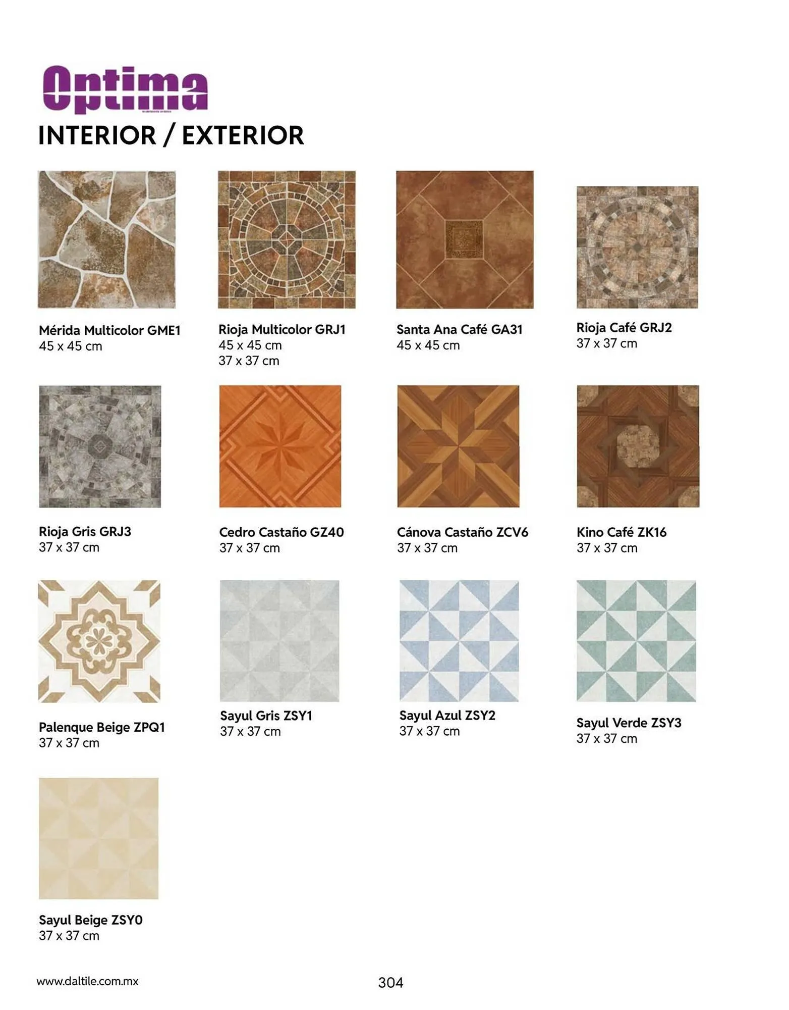 Catálogo de Catálogo Daltile 13 de enero al 31 de diciembre 2026 - Pagina 304