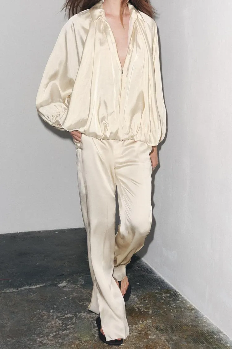 CHAMARRA BOMBER ABULLONADA ZW COLLECTION