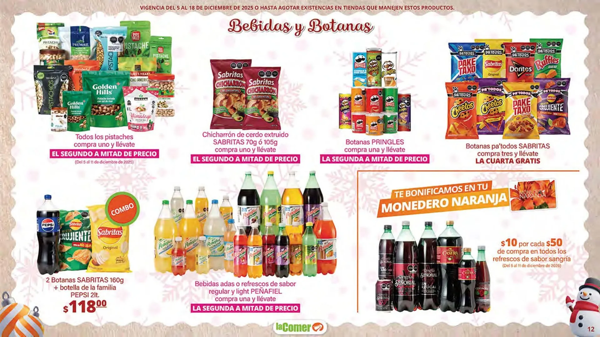 Catálogo de Folleto La Comer 5 de diciembre al 18 de diciembre 2025 - Pagina 12