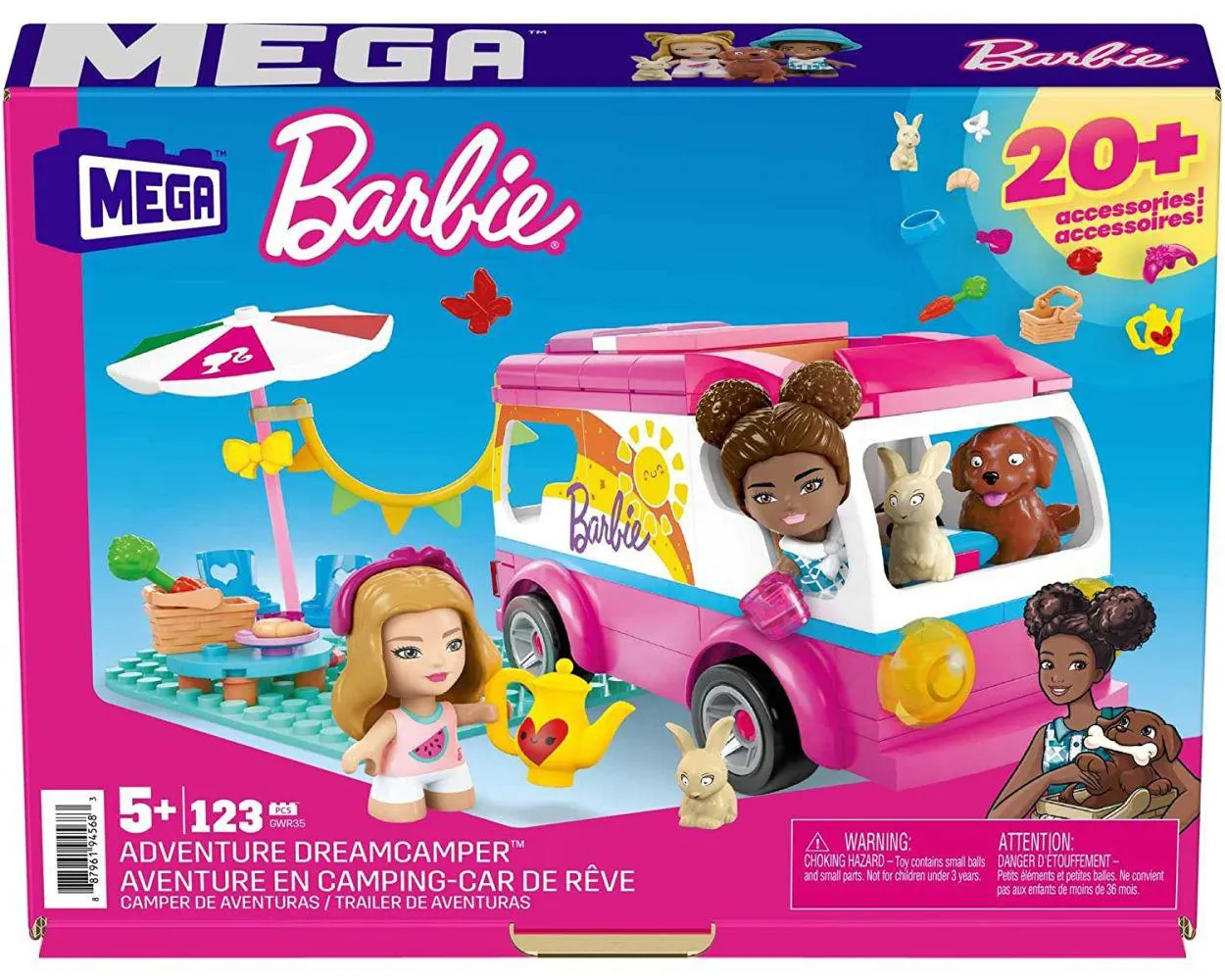 Mega Construx Barbie Camper de Aventuras